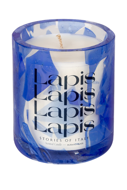 Watercolor Lapis Scented Candle